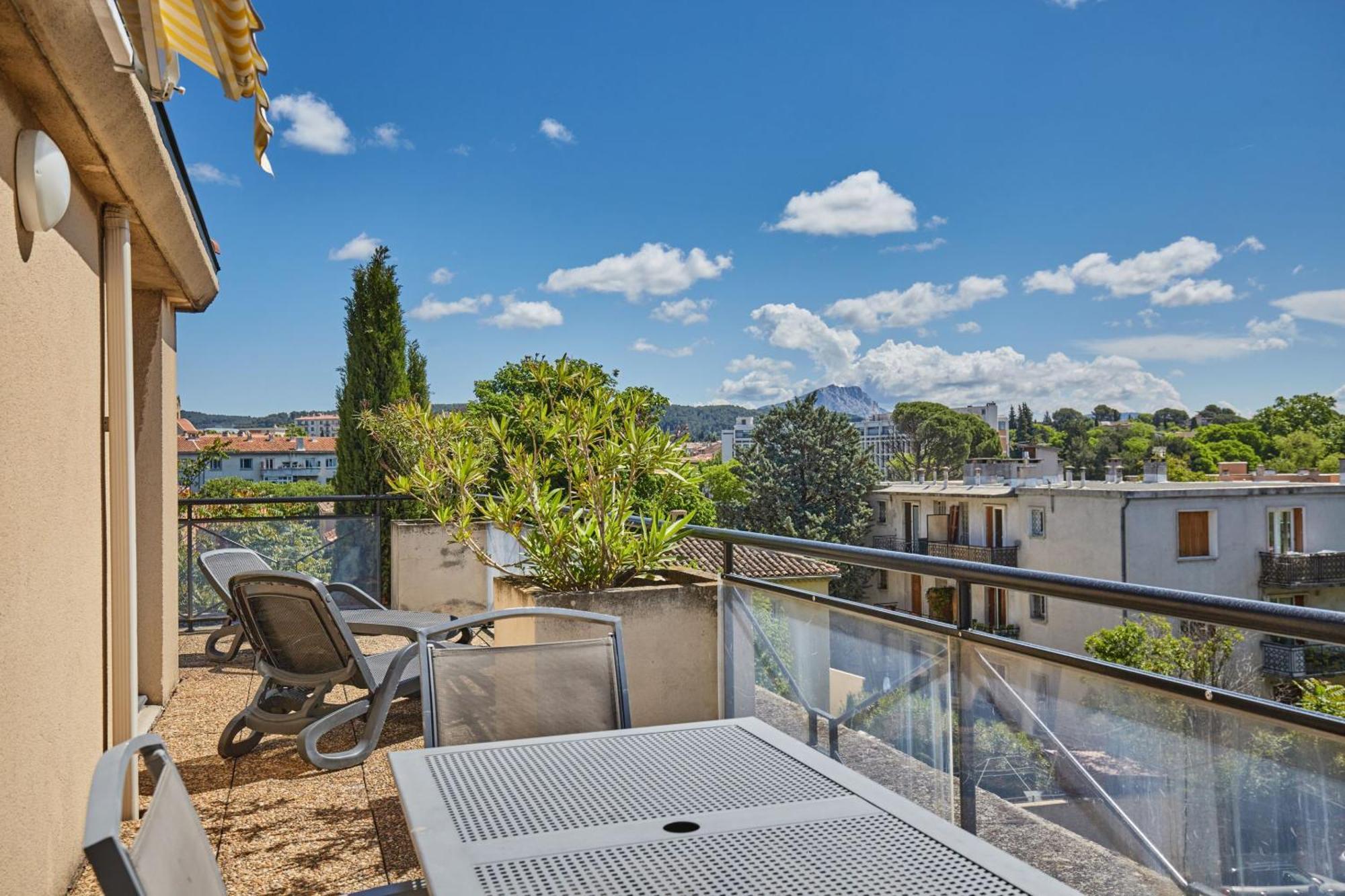 Appart Hotel Odalys City Aix En Provence Les Floridianes Екс-ан-Прованс Екстер'єр фото